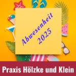 Abwesenheitszeiten der Ärztinnen in 2025